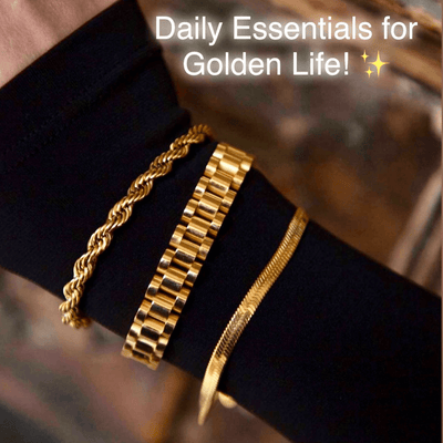 #1 Best Trendy Gold Chain Bracelet Jewelry Gift for Women | Best Trending Aesthetic Yellow Gold Twisted Chain Bracelet Jewelry Gift for Women, Girls, Girlfriend, Mother, Wife, Daughter | Mason & Madison Co.