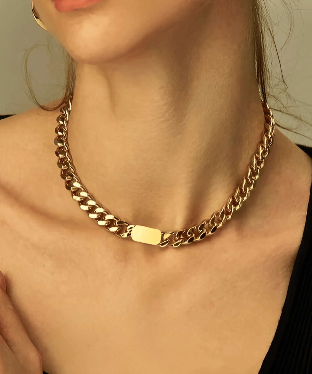 18K Gold Chain Necklace Women’s Best Trending Gift for Lady Girl Mother Wife,Birthday Travel Vacation Bridal Wedding Party Daily Office Work School,Spring Summer Fall Winter Holiday Sale,Mason & Madison Co.