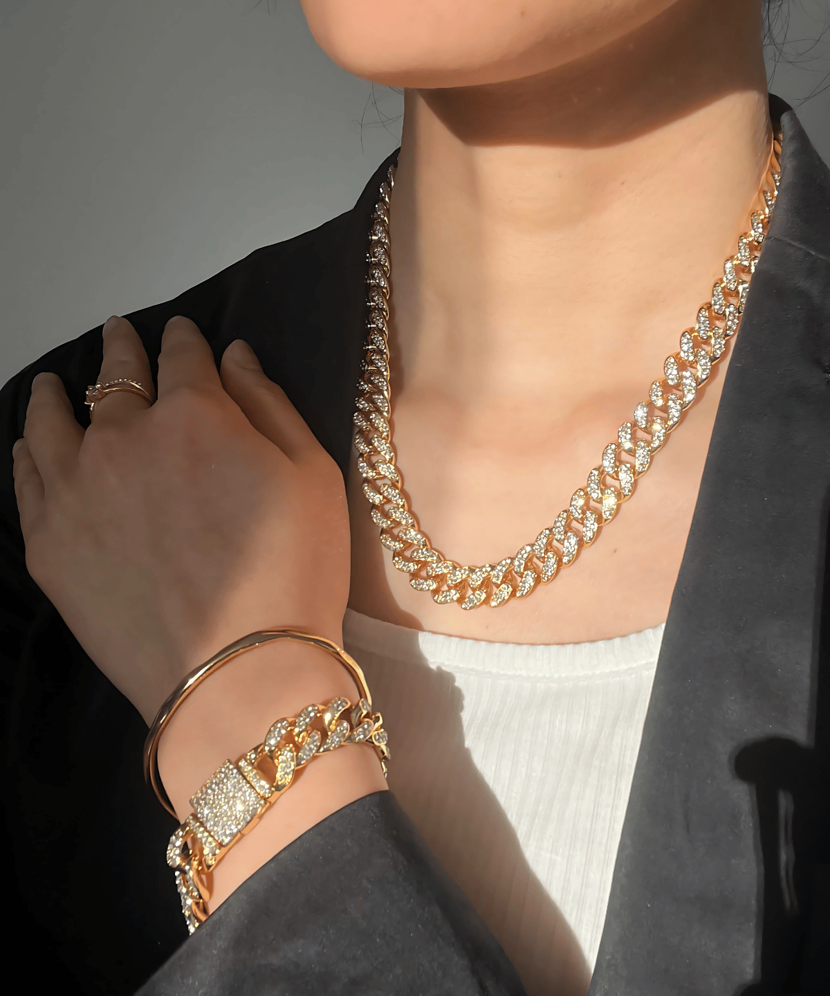 Trending Diamond Necklace Bracelet Women’s Best Trending Gift for Lady Girl Mother Wife,Birthday Travel Vacation Bridal Wedding Party Daily Office Work School,Spring Summer Fall Winter Holiday Sale,Mason & Madison Co.