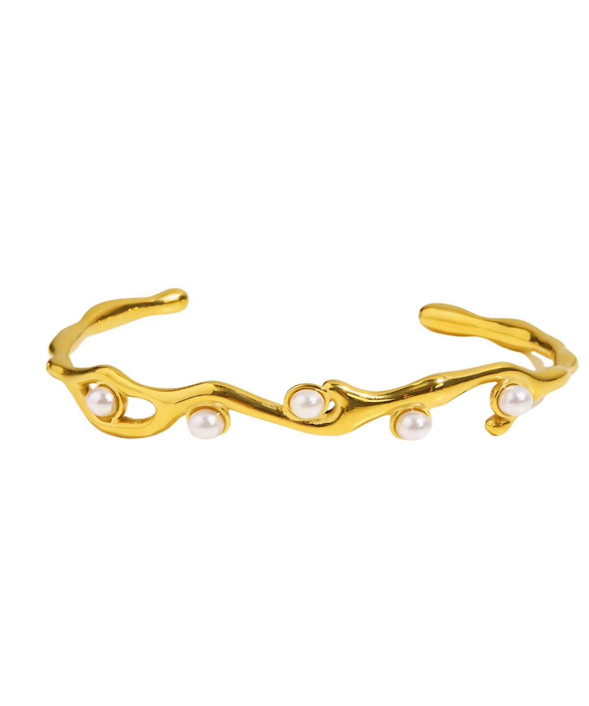 18K Pearl Cuff Bracelet Women’s Best Trending Gift for Lady Girl Mother Wife,Birthday Travel Vacation Bridal Wedding Party Daily Office Work School,Spring Summer Fall Winter Holiday Sale,Mason & Madison Co.