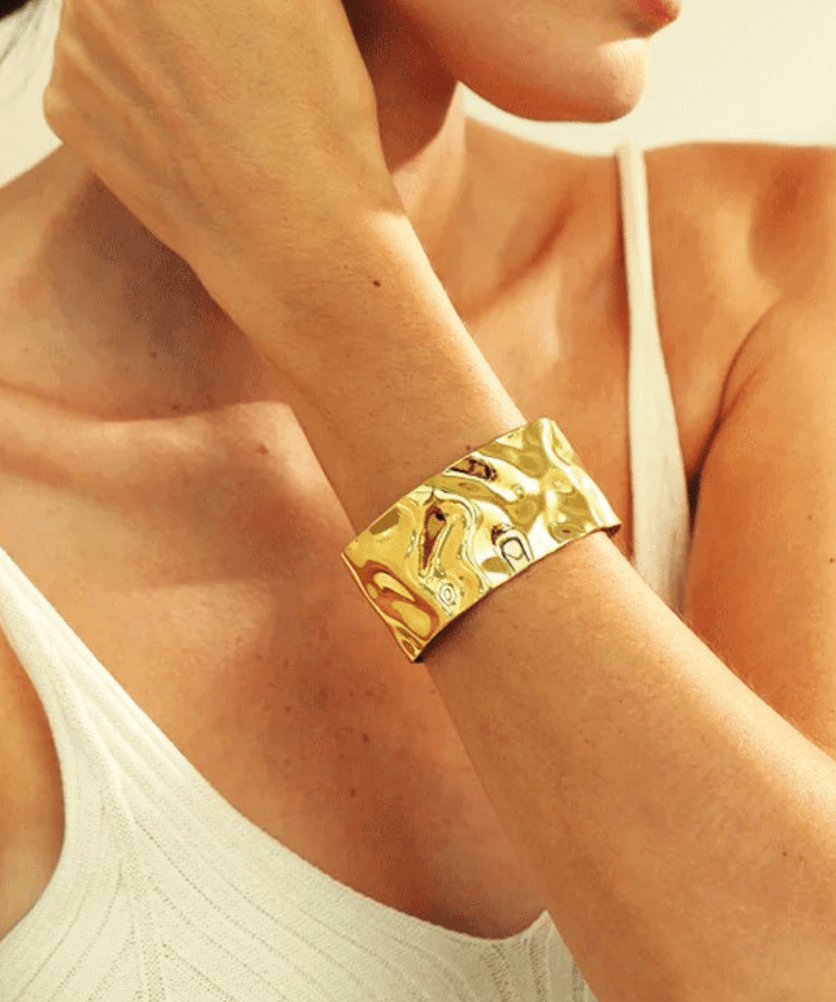 18K Gold Cuff Bracelet Women’s Best Trending Gift for Lady Girl Mother Wife,Birthday Travel Vacation Bridal Wedding Party Daily Office Work School,Spring Summer Fall Winter Holiday Sale,Mason & Madison Co.