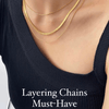 1# BEST Gold Layered Layering Chain Jewelry Bundle Set Gift for Women | #1 Best Most Top Trendy Trending Aesthetic Yellow Gold Layered Layering Chain Necklace, Bracelet Jewelry Bundle Set Gift for Women, Mother, Wife, Ladies | Mason & Madison Co.