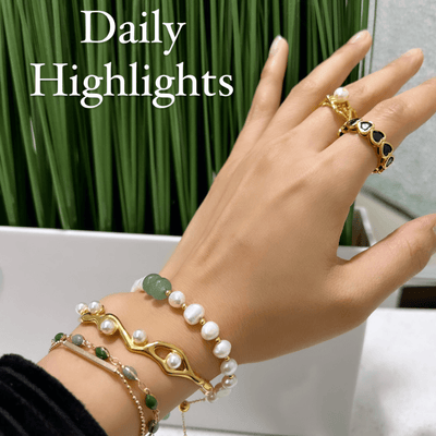1# BEST Gold Jade Chain Bracelet Jewelry Gift for Women | #1 Best Most Top Trendy Trending Aesthetic Gold Jade Bracelet Jewelry Gift for Women, Girls, Girlfriend, Mother, Wife, Daughter, Ladies | Mason & Madison Co.