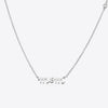 1# BEST Silver Mom Pendant Necklace Jewelry Gift for Women | #1 Best Most Top Trendy Trending Aesthetic Silver Mom Letter Pendant Necklace Jewelry Gift for Women, Girls, Girlfriend, Mother, Wife, Daughter, Ladies | Mason & Madison Co.