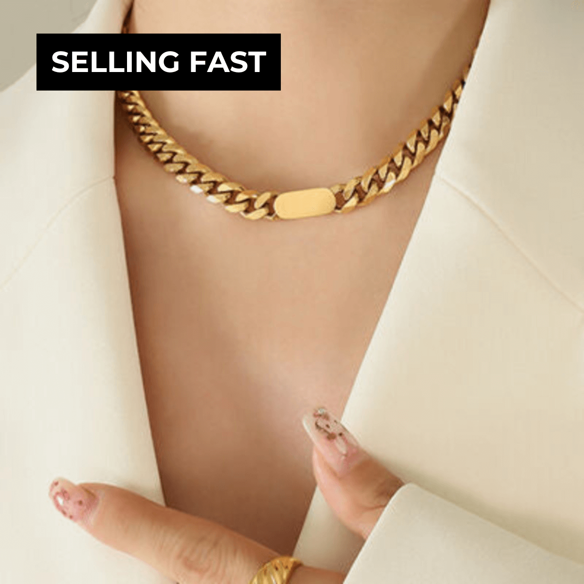 Gold Chain Necklace - To Be Elegant