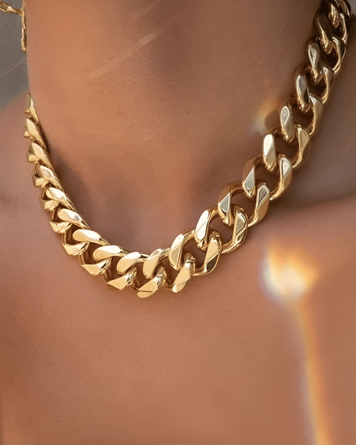 Mason Chunky Chain Gold Necklace