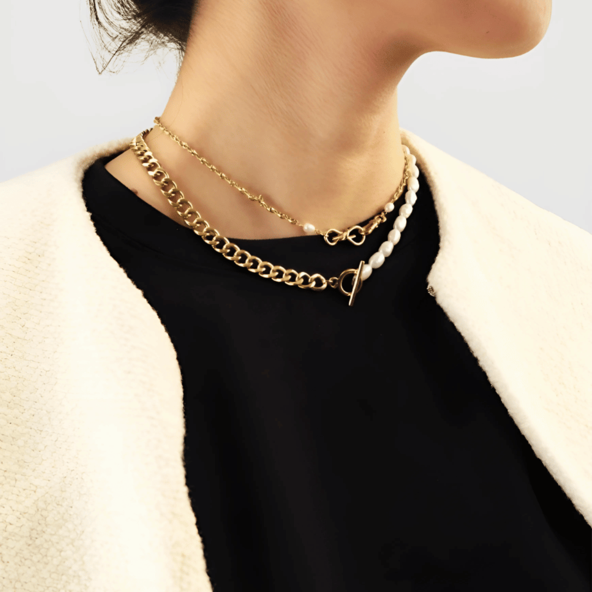 Best Pearl Chain Necklace Trends for Women, Lady, Wife, Mom | Women’s BEST Trending Trendy Pearl Chain Necklace Jewelry Gift on Sale for Women, Lady, Mother, Wife | Mason & Madison Co.