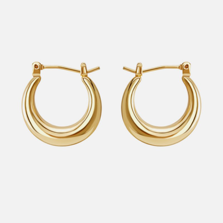 1# BEST Gold Hoop Earrings Jewelry Gift for Women | #1 Best Most Top Trendy Trending Aesthetic Yellow Gold Hoop Earrings Jewelry Gift for Women, Girls, Girlfriend, Mother, Wife, Ladies | Mason & Madison Co.