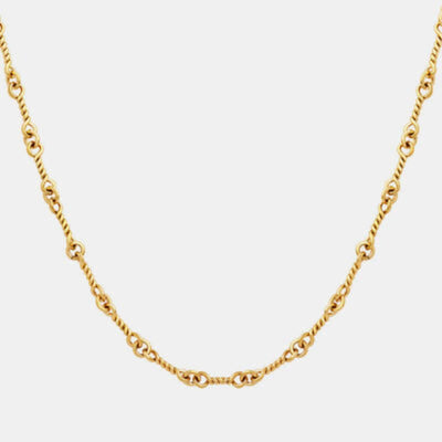 1# BEST Gold Chain Necklace Jewelry Gift for Women | #1 Best Most Top Trendy Trending Aesthetic Yellow Gold Rope Link Chain Necklace Jewelry Gift for Women, Girls, Girlfriend, Mother, Wife, Ladies | Mason & Madison Co.