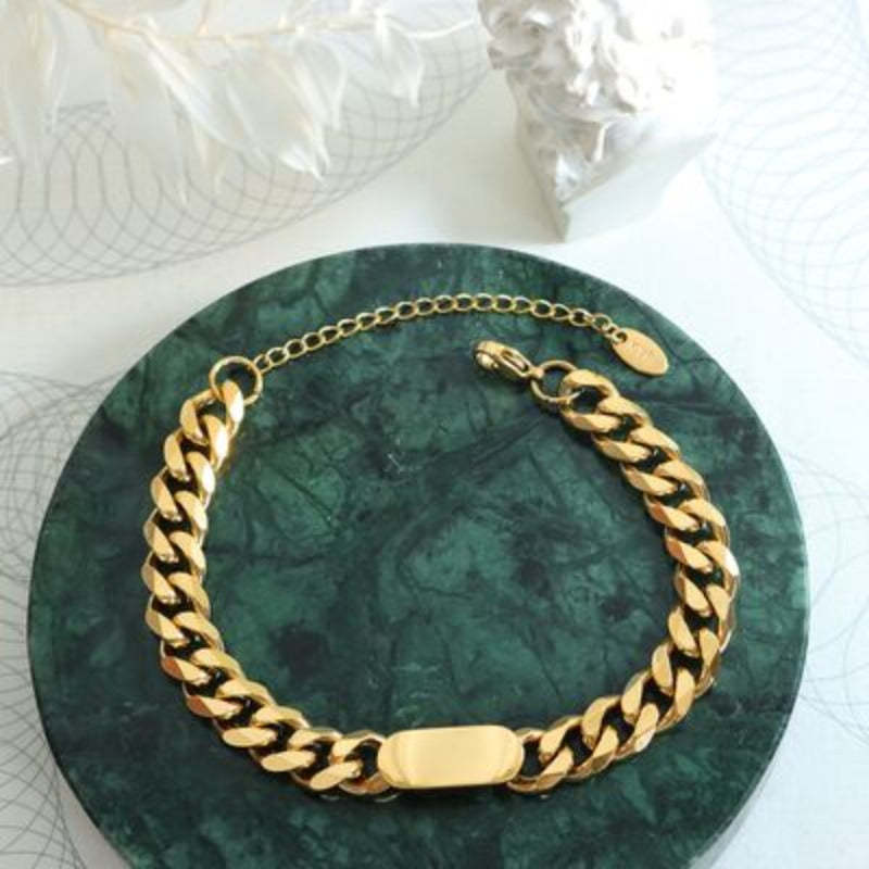 Gold Chain Bracelet - To Be Elegant