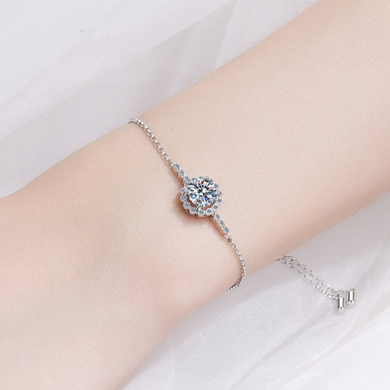 1# BEST Diamond Bracelet Jewelry Gift for Women | #1 Best Most Top Trendy Trending Aesthetic Silver Diamond Bracelet Jewelry Gift for Women, Girls, Girlfriend, Mother, Wife, Ladies| Mason & Madison Co.