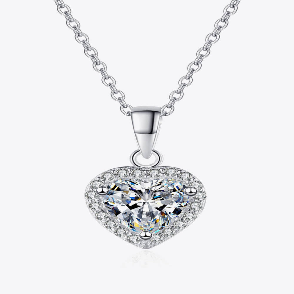 1# BEST Diamond Heart Pendant Necklace Jewelry Gift for Women | #1 Best Most Top Trendy Trending Heart Diamond Pendant Necklace Jewelry Gift for Women, Girls, Girlfriend, Mother, Wife, Daughter | Mason & Madison Co.