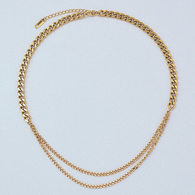 1# BEST Gold Layered Layering Chain Necklace Jewelry Gift for Women | #1 Best Most Top Trendy Trending Aesthetic Yellow Gold Chain Necklace Jewelry Gift for Women, Girls, Girlfriend, Mother, Wife, Daughter, Ladies | Mason & Madison Co.