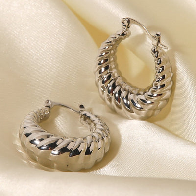 #1 Best Trendy Silver Hoop Earrings Jewelry Gift for Women | Best Trending Aesthetic Silver Earrings Jewelry Gift for Women, Girls, Girlfriend, Mother, Wife, Daughter | Mason & Madison Co.
