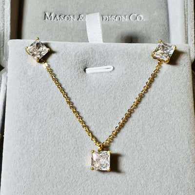 1# BEST Gold Diamond Pendant Necklace Jewelry Gift for Women | #1 Best Most Top Trendy Trending Aesthetic Yellow Gold Diamond Pendant Necklace Jewelry Gift for Women, Girls, Girlfriend, Mother, Wife, Ladies | Mason & Madison Co.