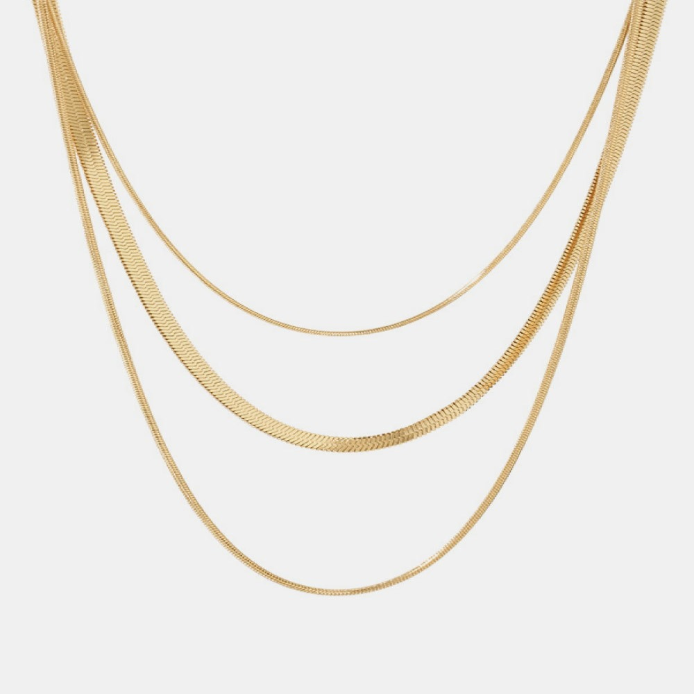 1# BEST Gold Layering Layered Chain Necklace Jewelry Gift for Women | #1 Best Most Top Trendy Trending Aesthetic Yellow Gold Chain Necklace Jewelry Gift for Women, Girls, Girlfriend, Mother, Wife, Daughter, Ladies | Mason & Madison Co.