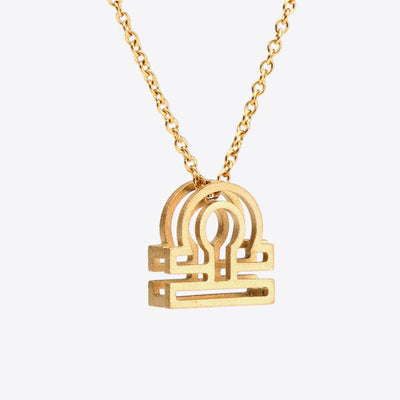 #1 Best Trendy Gold Zodiac Constellation Pendant Necklace Gift for Women | Best Trending Aesthetic Yellow Gold Zodiac Constellation Sign Pendant Necklace Jewelry Gift for Women, Mother, Wife | Mason & Madison Co.