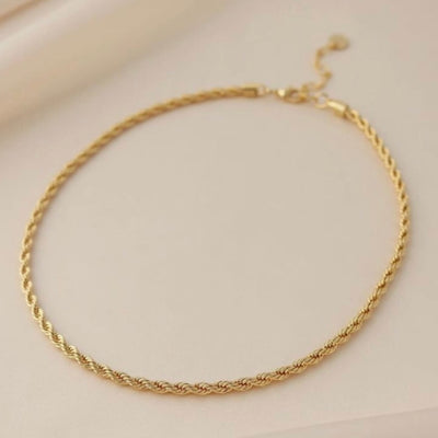 1# BEST Gold Rope Chain Necklace Jewelry Gift for Women | #1 Best Most Top Trendy Trending Aesthetic Yellow Gold Chain Necklace Jewelry Gift for Women, Girls, Girlfriend, Mother, Wife, Ladies| Mason & Madison Co.