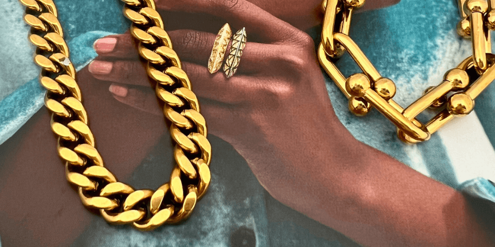 Best Gold Chunky Chains to Buy Trends for Women | Women’s BEST Trending Trendy  Gold Chunky Chains to Buy for Women, Lady, Mother, Wife | Mason & Madison Co.