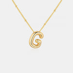 1# BEST Gold Letter Pendant Necklace Jewelry Gift for Women | #1 Best Most Top Trendy Trending Aesthetic Yellow Gold Letter Pendant Necklace Jewelry Gift for Women, Girls, Girlfriend, Mother, Wife, Daughter, Ladies | Mason & Madison Co.