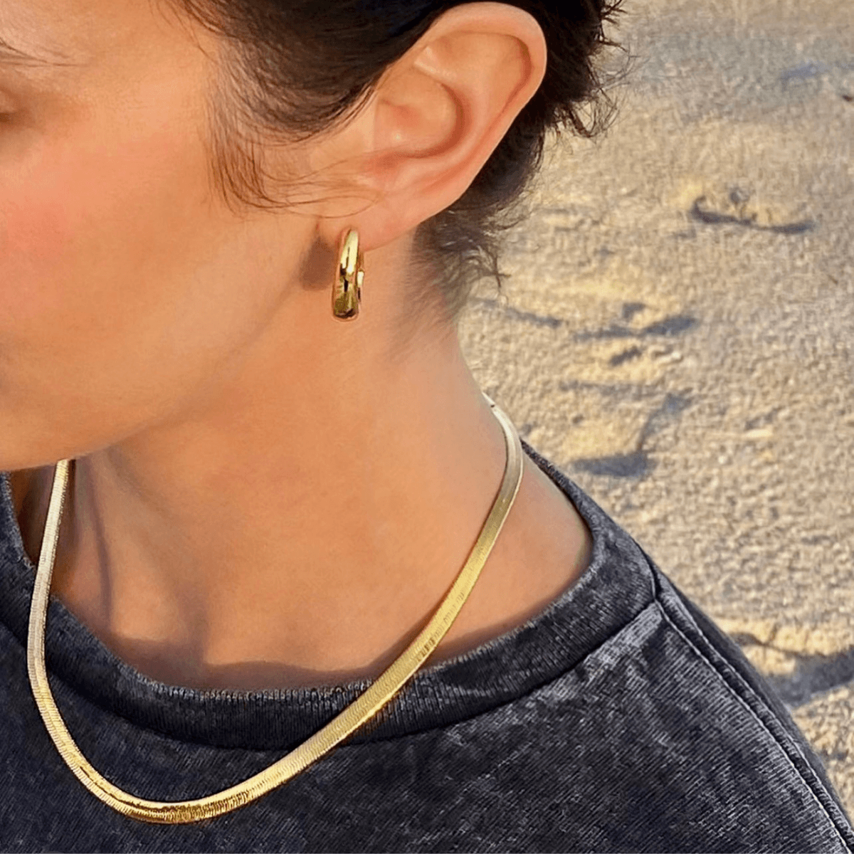Perfect Stack Bundle - Perfect Stack Bundle in 2023  Earings piercings,  Stacked earrings, Gold necklace women
