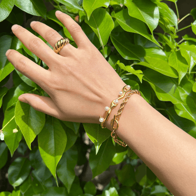 1 Best Trendy Gold Chain Bracelet Jewelry Gift for Women | Best