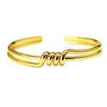 18K Gold Cuff Bracelet Women’s Best Trending Gift for Lady Girl Mother Wife,Birthday Travel Vacation Bridal Wedding Party Daily Office Work School,Spring Summer Fall Winter Holiday Sale,Mason & Madison Co.