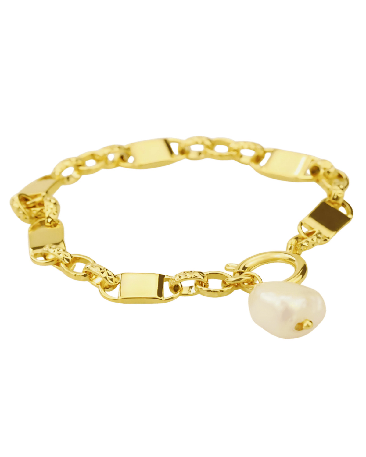 18K Gold Link Chain Bracelet Women’s Best Trending Gift for Lady Girl Mother Wife,Birthday Travel Vacation Bridal Wedding Party Daily Office Work School,Spring Summer Fall Winter Holiday Sale,Mason & Madison Co.