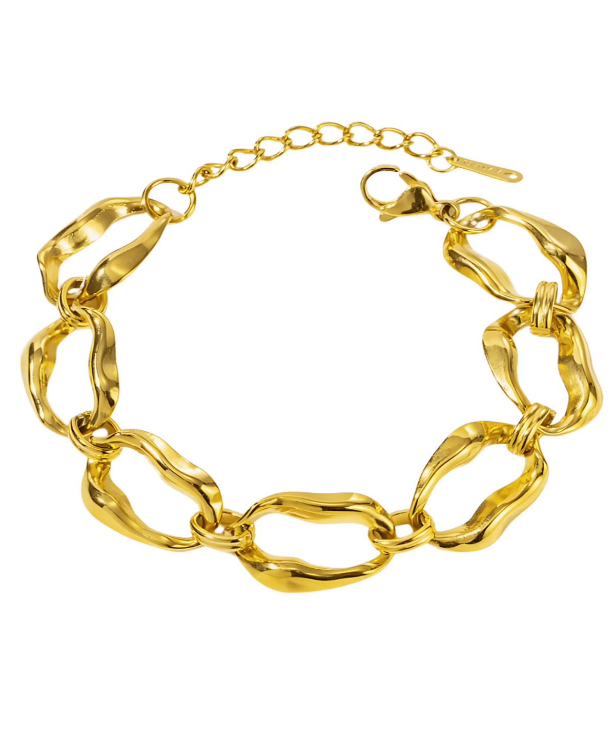 18K Gold Link Chain Bracelet Women’s Best Trending Gift for Lady Girl Mother Wife,Birthday Travel Vacation Bridal Wedding Party Daily Office Work School,Spring Summer Fall Winter Holiday Sale,Mason & Madison Co.