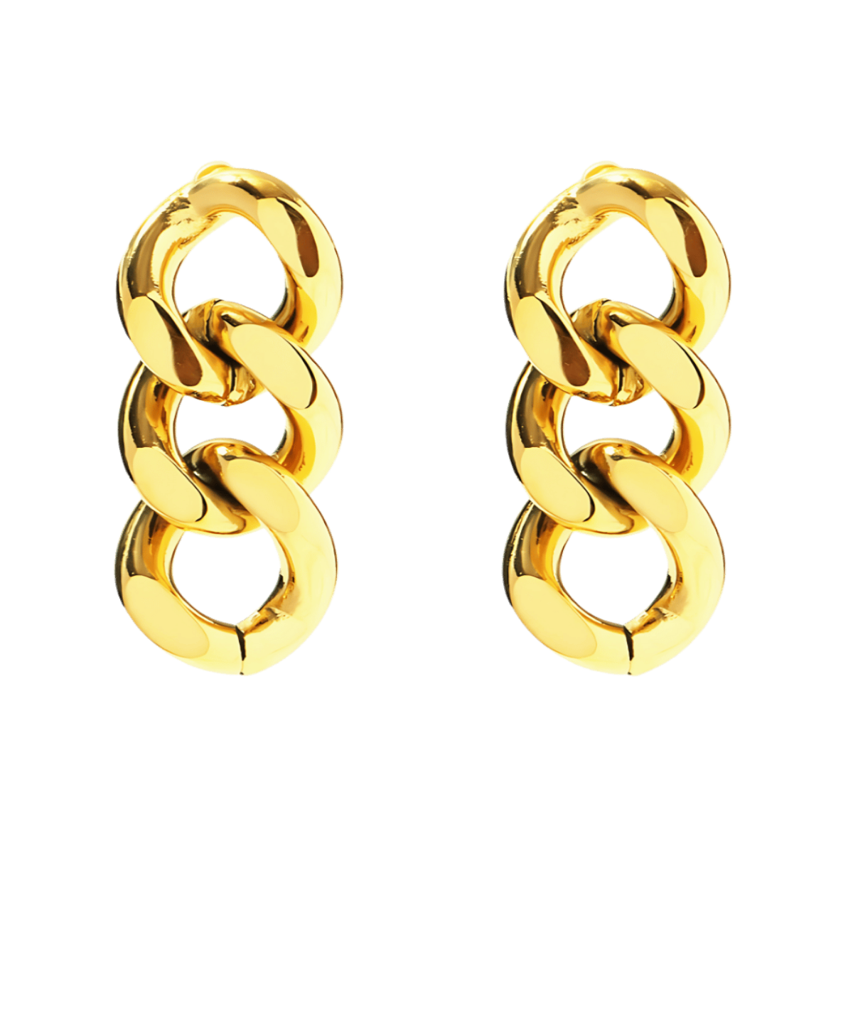 18K Gold Earrings, Best Trending Trendy Gold Earrings Gift for Women, Lady, Mother, Wife.