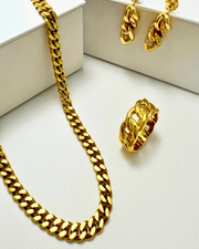 18K Gold Chain Necklace Earrings Ring Women’s Best Trending Gift for Lady Girl Mother Wife,Birthday Travel Vacation Bridal Wedding Party Daily Office Work School,Spring Summer Fall Winter Holiday Sale,Mason & Madison Co.