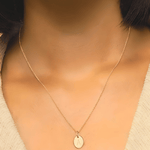 18K Gold Letter Necklace, Best Trending Trendy Gold Letter Necklace Gift for Women, Lady, Mother, Wife.