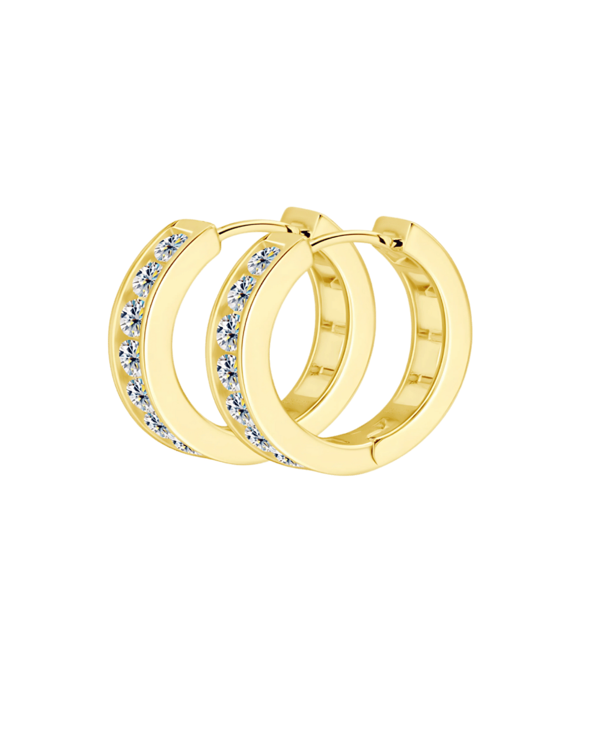 18K Diamond Gold Hoop Earrings Women’s Best Trending Gift for Lady Girl Mother Wife,Birthday Travel Vacation Bridal Wedding Party Daily Office Work School,Spring Summer Fall Winter Holiday Sale,Mason & Madison Co.