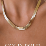 18K Best Trending Gold Snake Chain Necklace Gift on Sale for Women, Lady, Mother, Wife