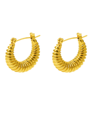 18K Gold Hoop Earrings Women’s Best Trending Gift for Lady Girl Mother Wife,Birthday Travel Vacation Bridal Wedding Party Daily Office Work School,Spring Summer Fall Winter Holiday Sale,Mason & Madison Co.