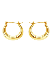 18K Gold Hoops Earrings Women’s Best Trending Gift for Lady Girl Mother Wife,Birthday Travel Vacation Bridal Wedding Party Daily Office Work School,Spring Summer Fall Winter Holiday Sale,Mason & Madison Co.