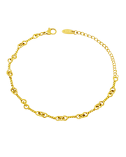 18K Gold Rope Chain Bracelet Women’s Best Trending Gift for Lady Girl Mother Wife,Birthday Travel Vacation Bridal Wedding Party Daily Office Work School,Spring Summer Fall Winter Holiday Sale,Mason & Madison Co.