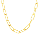18K Gold Link Chain Necklace Women’s Best Trending Gift for Lady Girl Mother Wife,Birthday Travel Vacation Bridal Wedding Party Daily Office Work School,Spring Summer Fall Winter Holiday Sale,Mason & Madison Co.