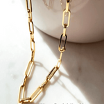 18K Gold Link Chain Necklace Women’s Best Trending Gift for Lady Girl Mother Wife,Birthday Travel Vacation Bridal Wedding Party Daily Office Work School,Spring Summer Fall Winter Holiday Sale,Mason & Madison Co.