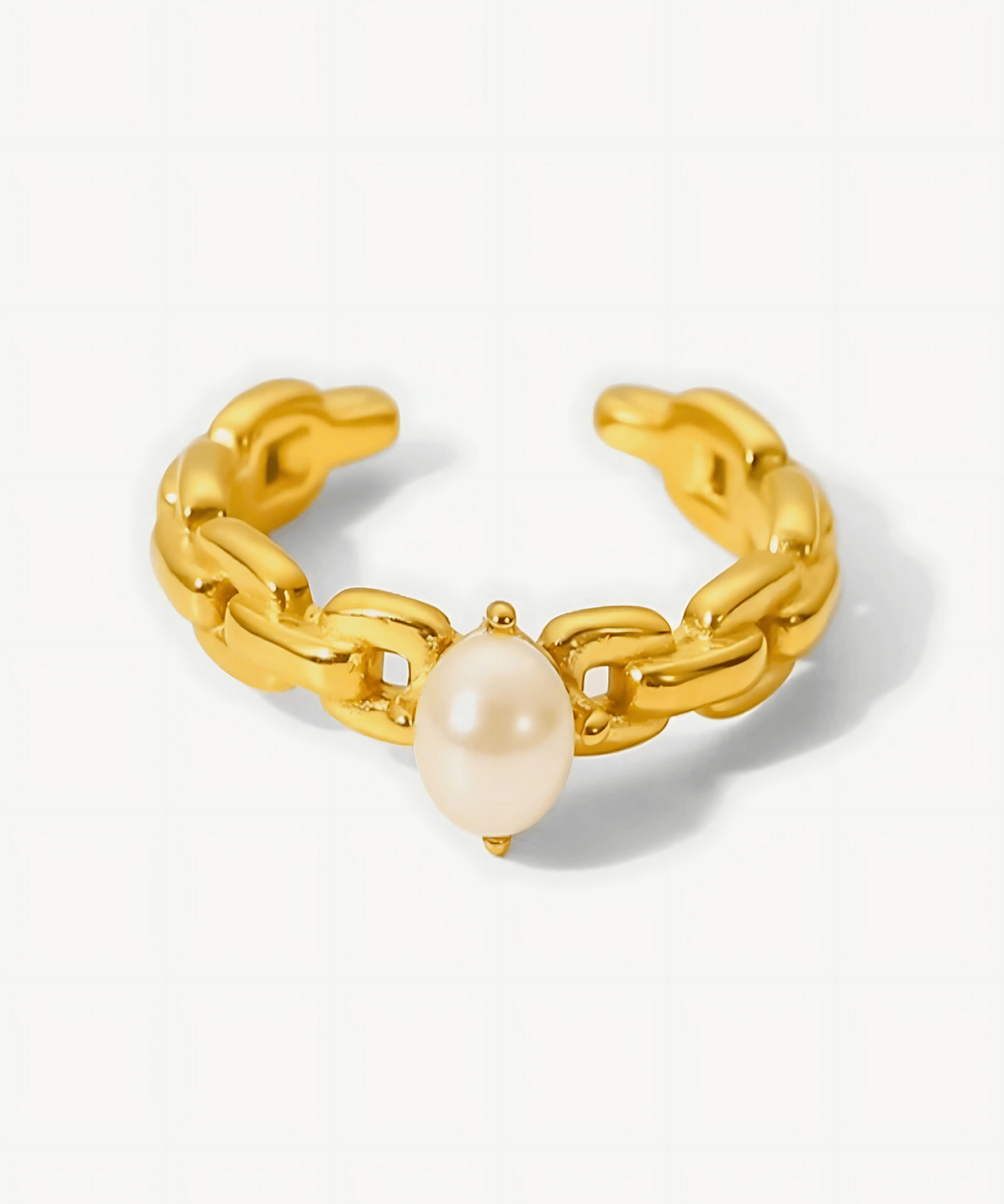 18K Pearl Ring Women’s Best Trending Gift for Lady Girl Mother Wife,Birthday Travel Vacation Bridal Wedding Party Daily Office Work School,Spring Summer Fall Winter Holiday Sale,Mason & Madison Co.