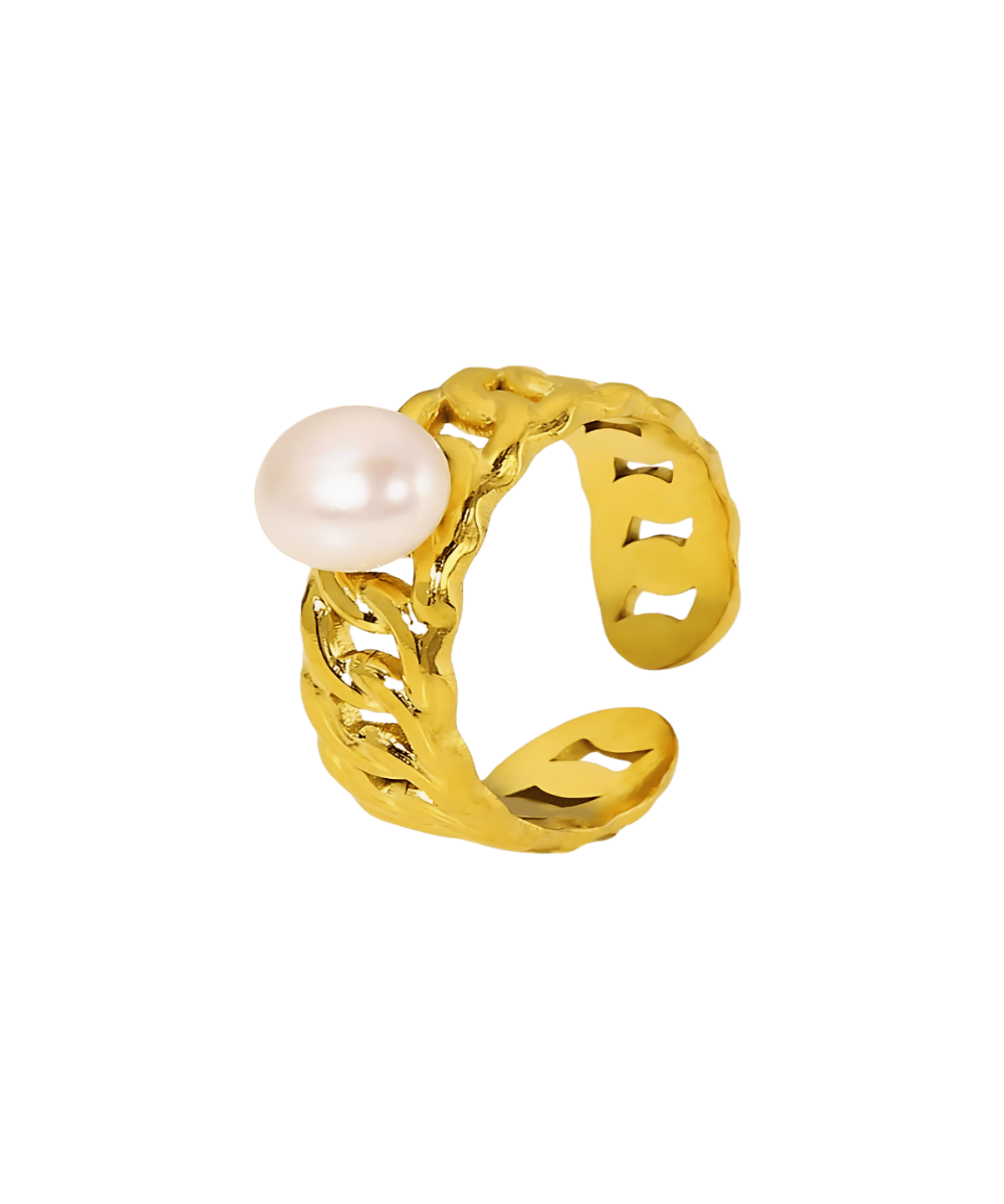 18K Pearl Ring Women’s Best Trending Gift for Lady Girl Mother Wife,Birthday Travel Vacation Bridal Wedding Party Daily Office Work School,Spring Summer Fall Winter Holiday Sale,Mason & Madison Co.
