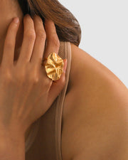 18K Gold Statement Ring Women’s Best Trending Gift for Lady Girl Mother Wife,Birthday Travel Vacation Bridal Wedding Party Daily Office Work School,Spring Summer Fall Winter Holiday Sale,Mason & Madison Co.