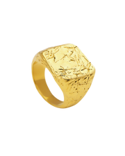 18K Gold Statement Ring Women’s Best Trending Gift for Lady Girl Mother Wife,Birthday Travel Vacation Bridal Wedding Party Daily Office Work School,Spring Summer Fall Winter Holiday Sale,Mason & Madison Co. Gold Ring Gift on Sale for Women, Lady, Mother, Wife | 1# BEST Gold Ring Jewelry Gift for Women | #1 Best Most Top Trendy Trending Aesthetic Yellow Gold Textured Ring Jewelry Gift for Women, Girls, Girlfriend, Mother, Wife, Daughter, Ladies | Mason & Madison Co.