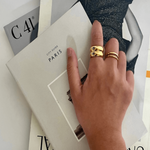 18K Best Trending Gold Ring Gift on Sale for Women, Lady, Mother, Wife