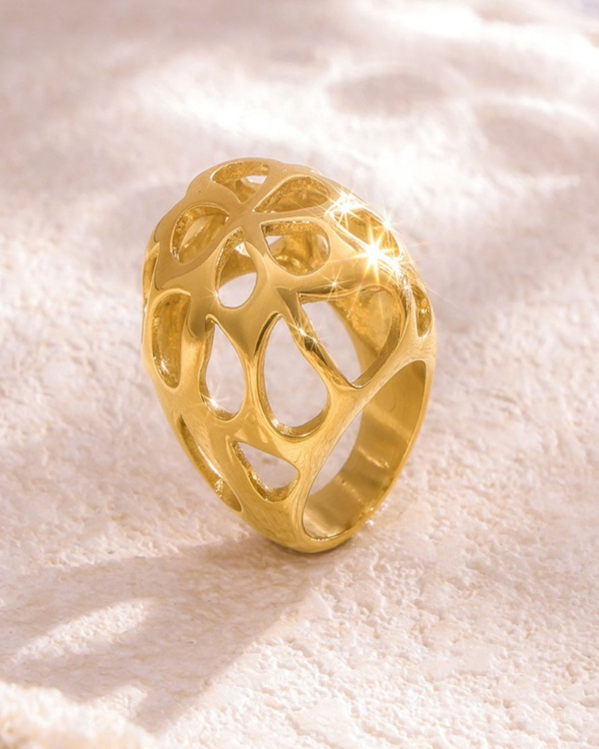Mason & Madison 18K Yellow Gold Statement Ring – Mason & Madison Co.