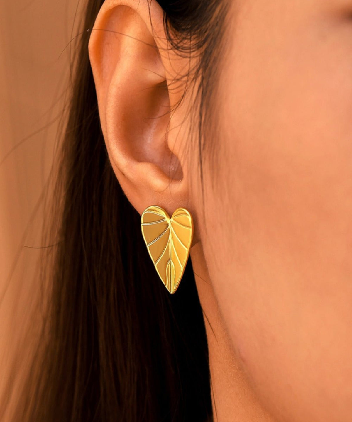 18K Gold Heart Earrings Women’s Best Trending Gift for Lady Girl Mother Wife,Birthday Travel Vacation Bridal Wedding Party Daily Office Work School,Spring Summer Fall Winter Holiday Sale,Mason & Madison Co.