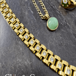 18K Jade Necklace, Best Trending Trendy Jade Necklace Gift for Women, Lady, Mother, Wife. 