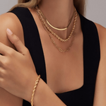 18K Gold Layered Chain Necklace Women’s Best Trending Gift for Lady Girl Mother Wife,Birthday Travel Vacation Bridal Wedding Party Daily Office Work School,Spring Summer Fall Winter Holiday Sale,Mason & Madison Co.
