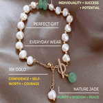 18K Pearl Bracelet Women’s Best Trending Gift for Lady Girl Mother Wife,Birthday Travel Vacation Bridal Wedding Party Daily Office Work School,Spring Summer Fall Winter Holiday Sale,Mason & Madison Co.