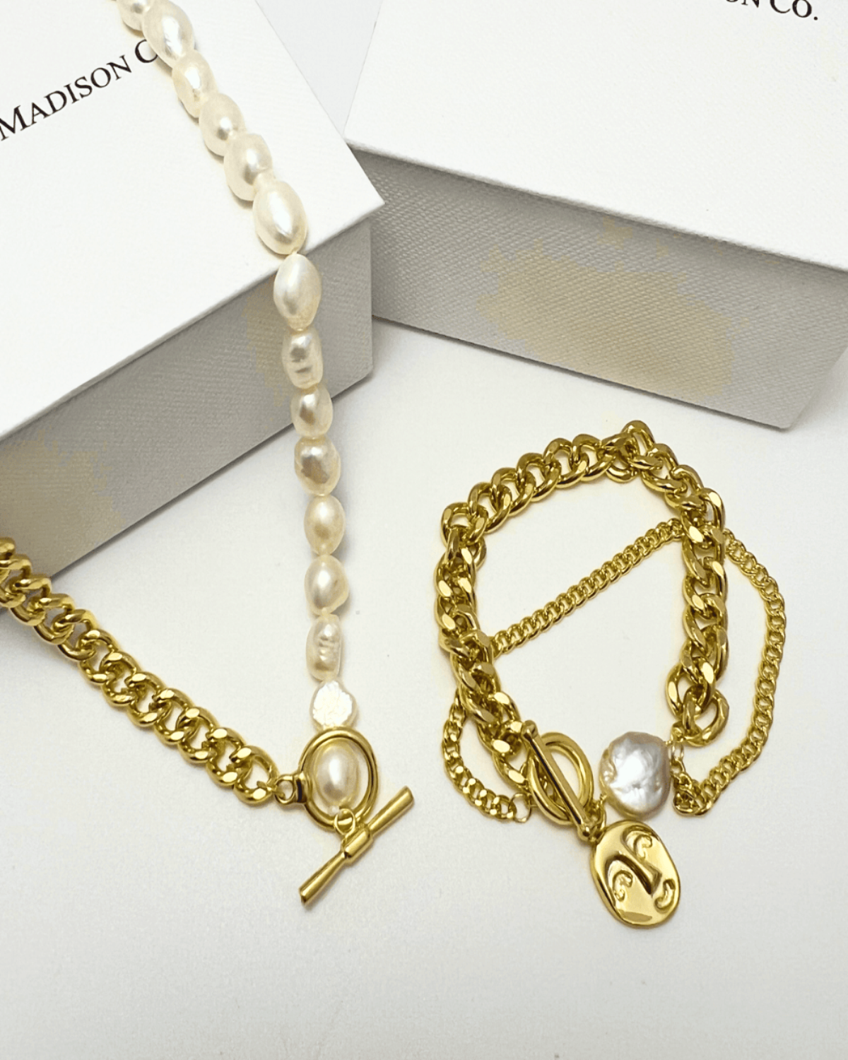 18K Pearl Necklace Bracelet Women’s Best Trending Gift for Lady Girl Mother Wife,Birthday Travel Vacation Bridal Wedding Party Daily Office Work School,Spring Summer Fall Winter Holiday Sale,Mason & Madison Co.